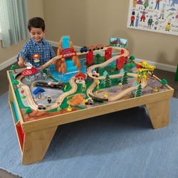 Автотрек / железная дорога KidKraft Waterfall Station Train Set and Table 18001