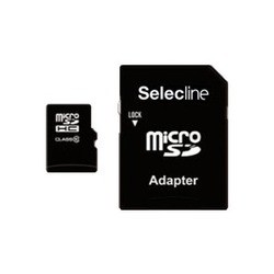 Карта памяти Selecline microSDHC Class 10 16Gb