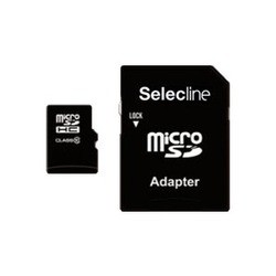 Карта памяти Selecline microSDHC Class 10 8Gb