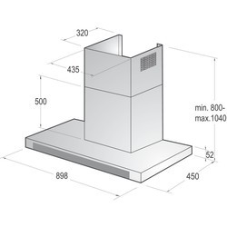 Вытяжка Gorenje GHT 93 X