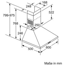 Вытяжка Bosch DWP 64BC50