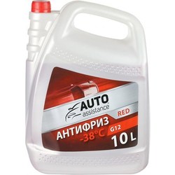 Антифриз и тосол Auto Assistance Antifreeze G12 -38 Red 10L