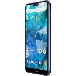 Мобильный телефон Nokia 7.1 (серебристый)