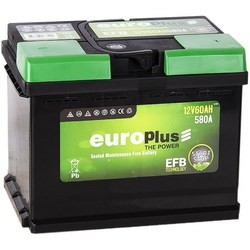 Автоаккумулятор Euro Plus EFB Start-Stop (EFB 6CT-60R)