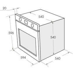 Духовой шкаф MAUNFELD CEOC 654S1