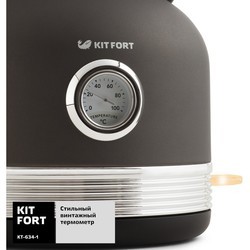 Электрочайник KITFORT KT-634 (графит)