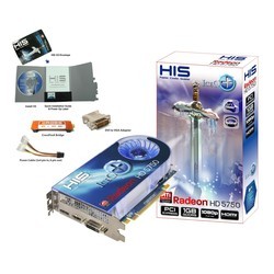 Видеокарты HIS Radeon HD 5750 H575QS1GD