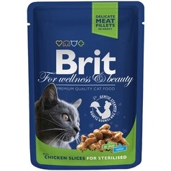 Корм для кошек Brit Premium Pouch Chicken 2.4 kg