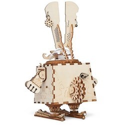3D пазл Robotime Steampunk Music Box Bunny