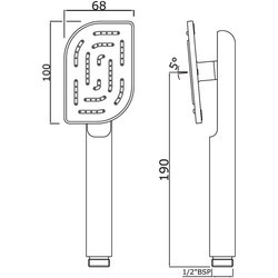 Душевая система Jaquar Maze HSH-CHR-85537