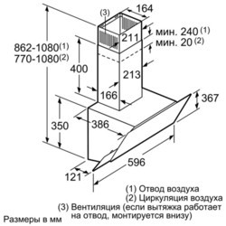 Вытяжка Bosch DWK 065G60