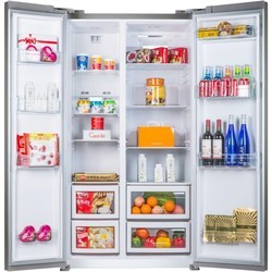 Холодильник Ascoli ACDW571W (серебристый)