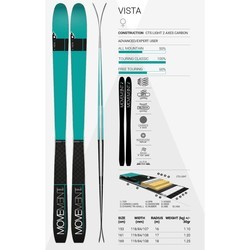 Лыжи Movement Vista 169 (2017/2018)