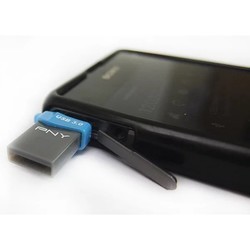 USB Flash (флешка) PNY OTG Duo-Link OU3 3.0 64Gb