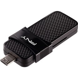 USB Flash (флешка) PNY OTG Duo-Link Micro 32Gb