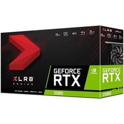 Видеокарта PNY GeForce RTX 2080 8GB XLR8 Gaming OC Triple