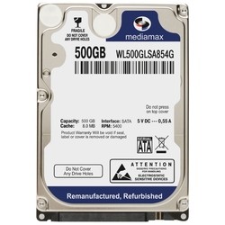 Жесткий диск MediaMax WL500GLSA854G