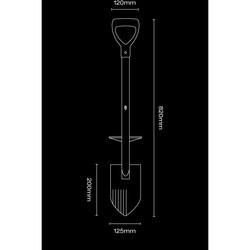 Лопата BlackAda Spartan Stainless Steel