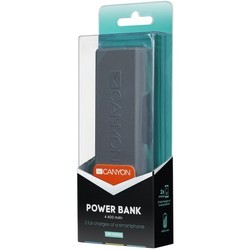 Powerbank аккумулятор Canyon CNE-CPBF44 (белый)