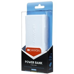 Powerbank аккумулятор Canyon CNE-CPBF78 (белый)