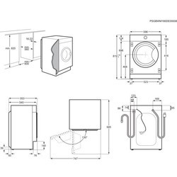 Встраиваемая стиральная машина Electrolux EW7W 368 SI