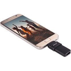 USB Flash (флешка) PNY OTG Duo-Link Micro 64Gb