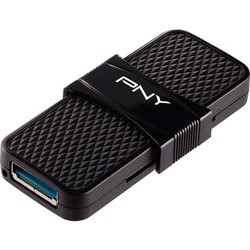 USB Flash (флешка) PNY OTG Duo-Link Micro 128Gb