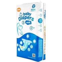 Подгузники Honest Goods Diapers Midi 3 / 48 pcs