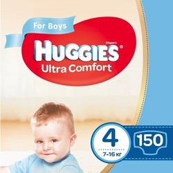 Подгузники Huggies Ultra Comfort Boy 4 / 150 pcs