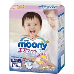 Подгузники Moony Diapers L / 18 pcs