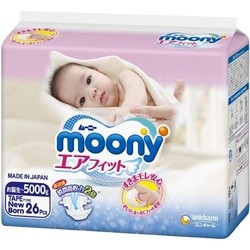 Подгузники Moony Diapers NB / 26 pcs