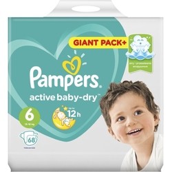 Подгузники Pampers Active Baby-Dry 6 / 68 pcs
