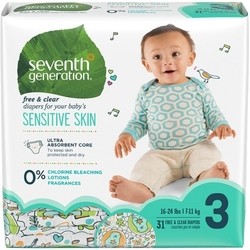 Подгузники Seventh Generation Diapers 3 / 31 pcs