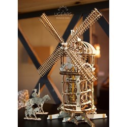 3D пазл UGears Tower Windmill