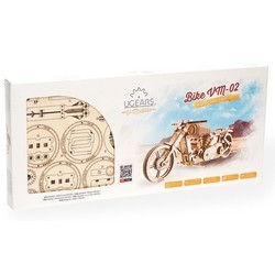 3D пазл UGears Bike VM-02