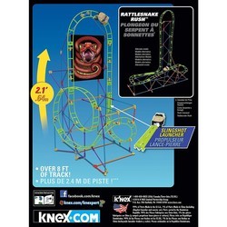 Конструктор Knex Cobras Coil Roller Coaster 12451