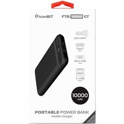 Powerbank аккумулятор iconBIT FTB10000GT
