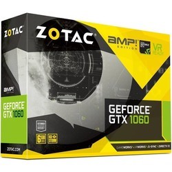 Видеокарта ZOTAC GeForce GTX 1060 AMP Edition 6GB GDDR5X