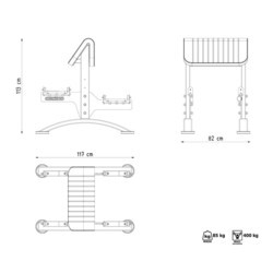 Силовая скамья Marbo MF-L003