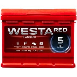Автоаккумуляторы Westa Red 6CT-56L