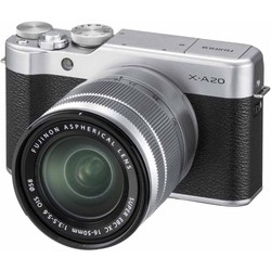 Фотоаппарат Fuji FinePix X-A20 15-45 (серебристый)