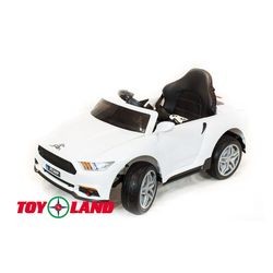 Детский электромобиль Toy Land Ford Mustang RT560 (белый)