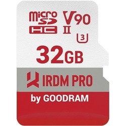 Карта памяти GOODRAM microSDHC IRDM Pro V90 UHS II U3 32Gb