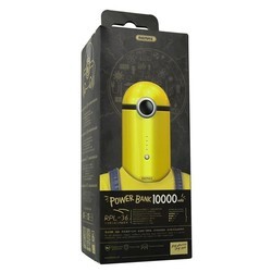 Powerbank аккумулятор Remax Cutie Series RPL-36 (желтый)