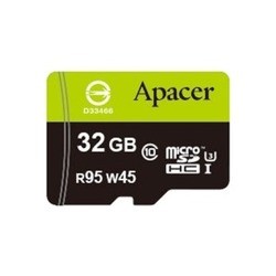 Карты памяти Apacer microSDHC 95/45 UHS-I U3 32Gb