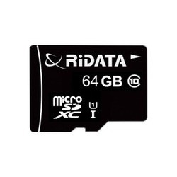 Карты памяти RiDATA microSDXC Class 10 UHS-I 64Gb