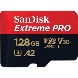 Карта памяти SanDisk Extreme Pro V30 A2 microSDXC UHS-I U3 128Gb