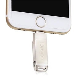 USB Flash (флешка) iDragon Dual USB-Lightning 128Gb