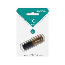 USB Flash (флешка) SmartBuy X-Cut 16Gb (коричневый)