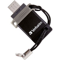 USB Flash (флешка) Verbatim Dual Drive OTG/USB 2.0 64Gb